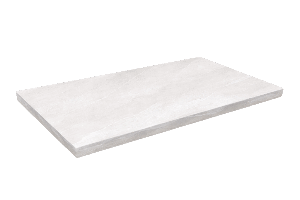 Terrassenplatte Concreto Schiefer Bianco freigestellt