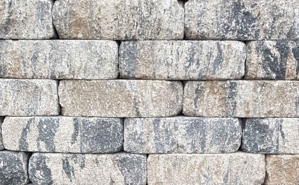 Mauersteine Gerlo Castell Unostone Farbmuster