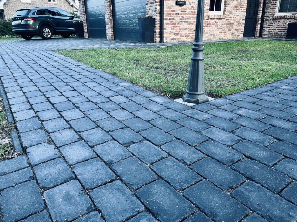 &Ouml;kopflaster Oldenburger M&uuml;nsterland im Garten