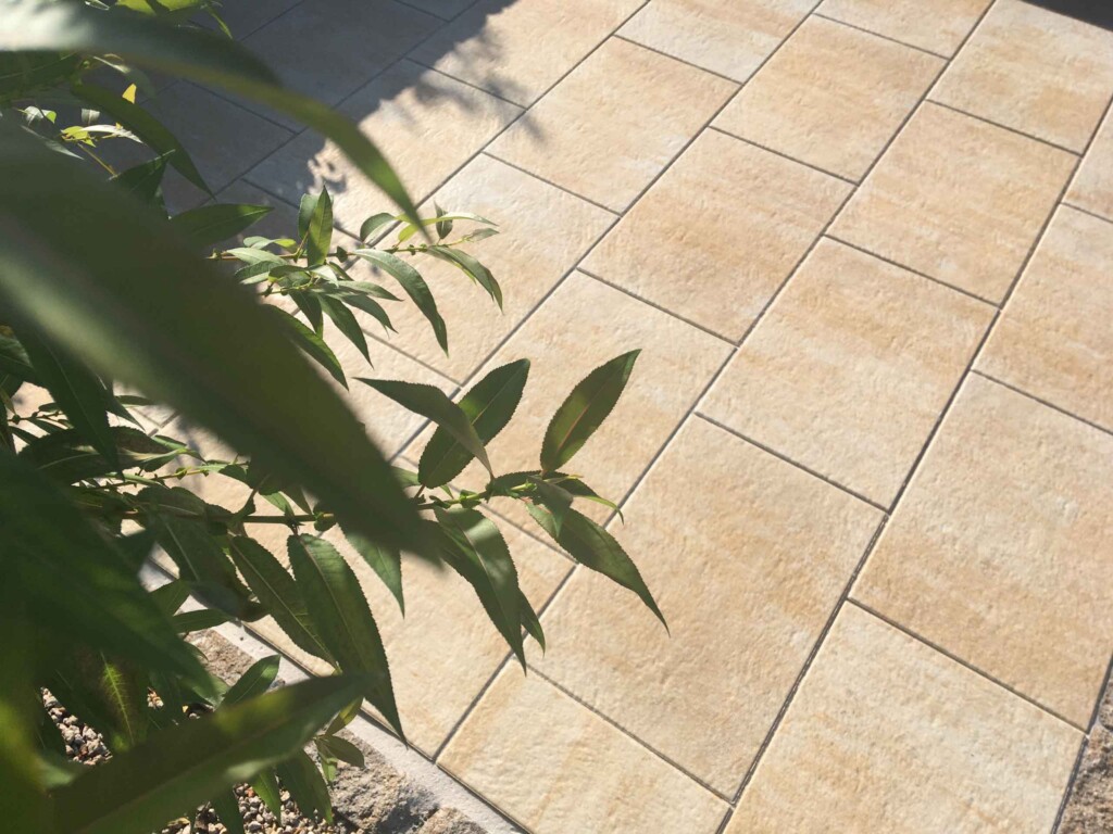 Menüleiste Terrassenplatten