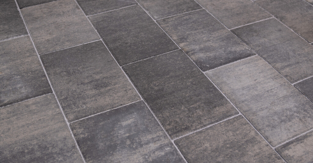 Pflasterstein Trendstone Grau-Schwarz 30x20 Verlegemuster