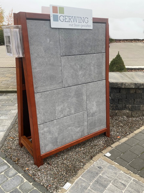 Musterst&auml;nder im Ideengarten